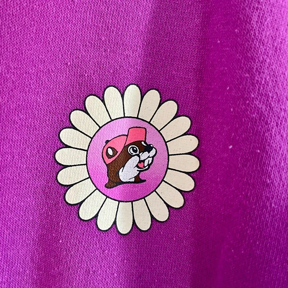 Buccee’s purple girls hoodie YS - Picture 3 of 5